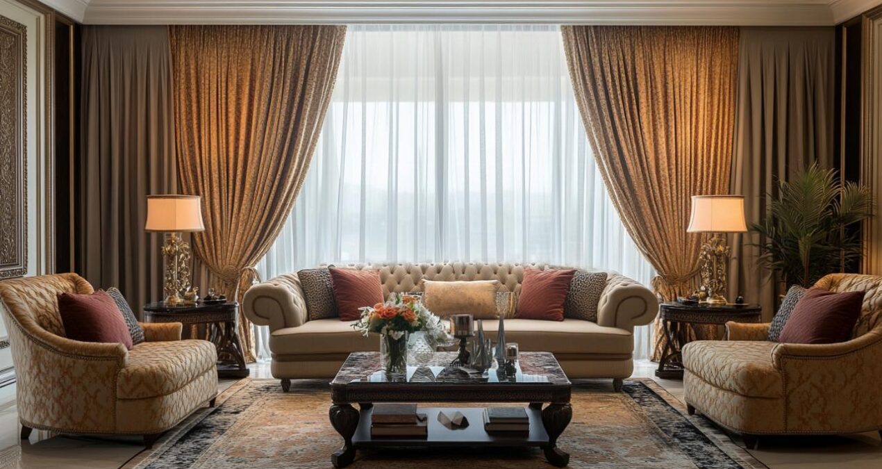 Kurtains Dubai: Create a Unique Atmosphere with Custom Drapery